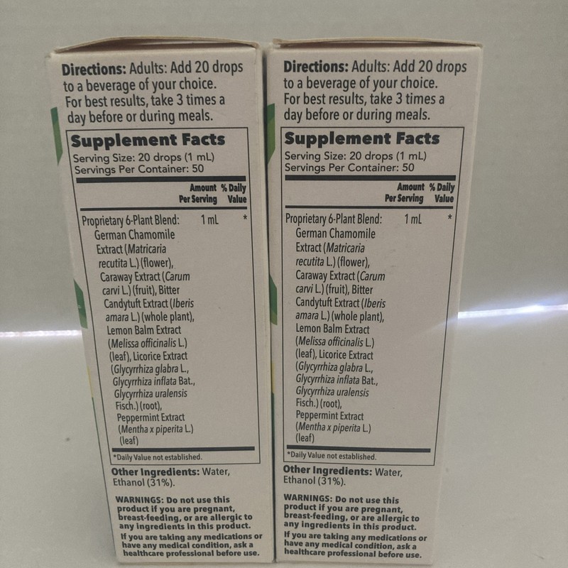 Iberogast Dual Action Digestive Relief Liquid Drops 1.69oz 50ml x2 Exp 08/26 gallery