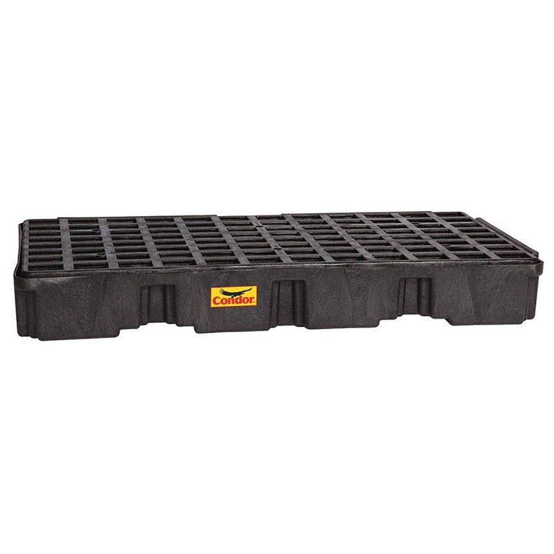 CONDOR 1632BC Drum Spill Containment Platform,5000 lb. 45YZ82