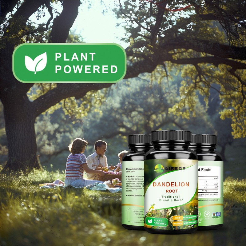 Dandelion Root 1575mg - Liver Kidney Health,Cleansing & Detox, Digestive Support gallery
