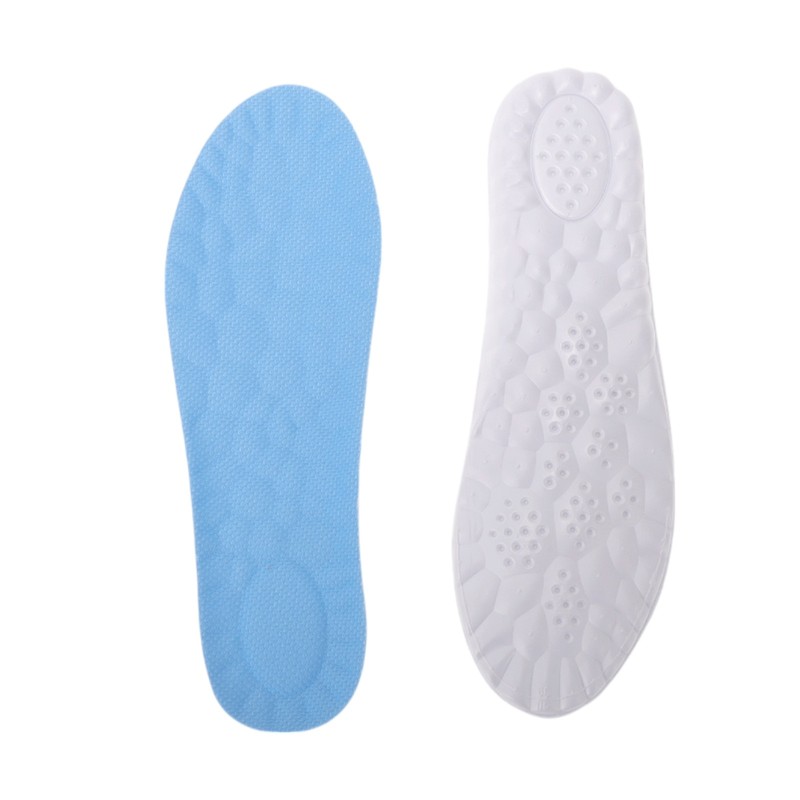 6D Height Increase 0.59″ Shoe Inserts Fit Shoe Size 35/36 White Blue 1 Pair