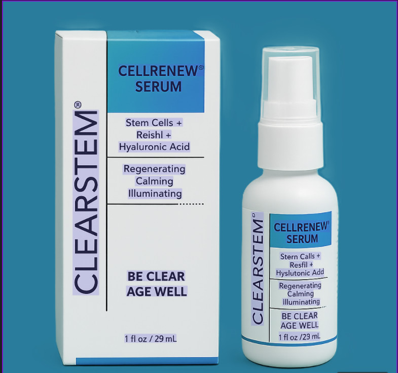 CLEARSTEM CLEAR STEM Skincare CELLRENEW Serum 1 oz / 29mL – Sealed