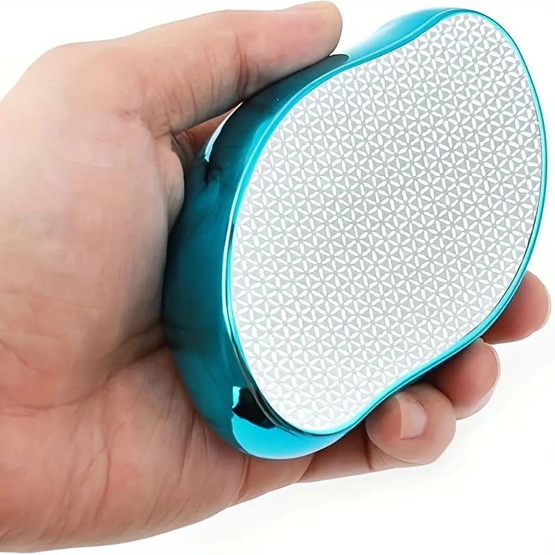 Nano Glass Hair Eraser, Painless Reusable Waterproof for Back Arms Legs