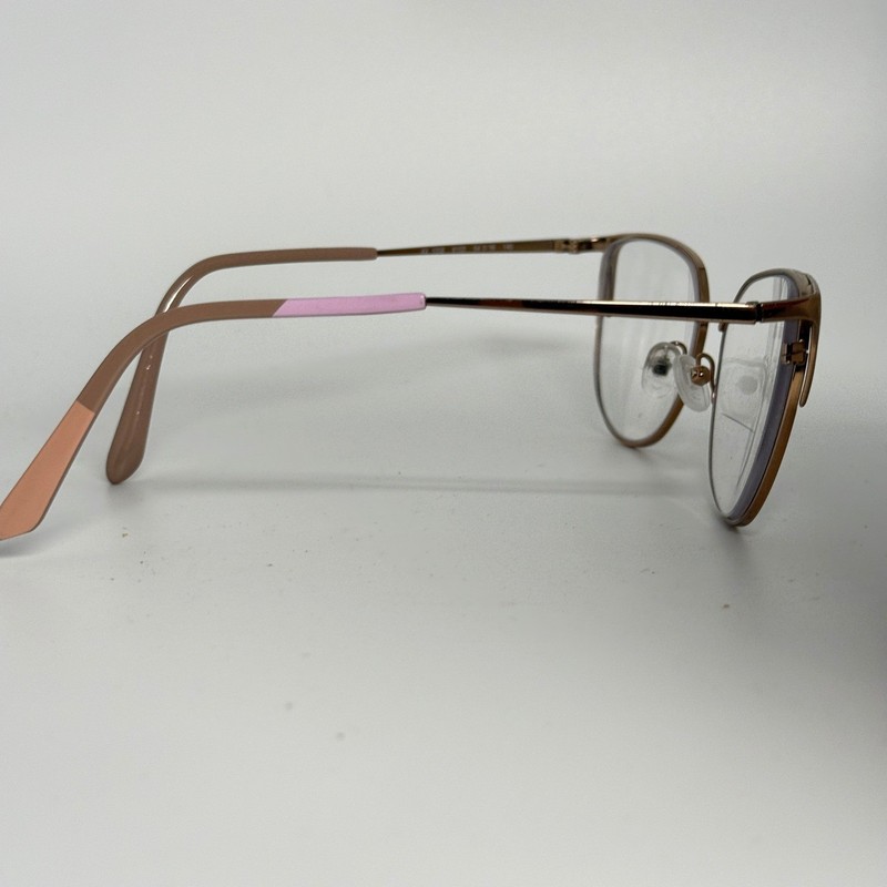 Armani Exchange AX 1058 6103 Rose Gold Cat Eye Eyeglasses 54-16-140 Womens gallery