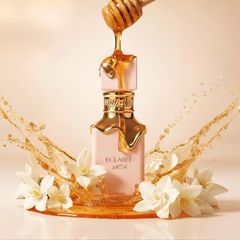 Lattafa Eclaire for Women- 3.4oz - Vanilla, Caramel, Sweet, Floral - EDP Long gallery