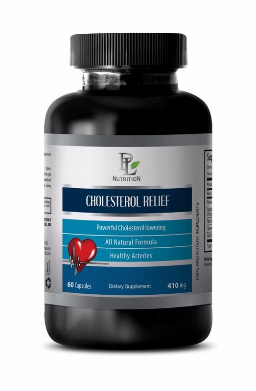 Cholesterol pills – CHOLESTEROL RELIEF – Cholesterol-lowering effects – 60