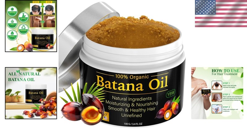 Natural Batana Oil for All Hair Types - Strengthens & Eliminates Split Ends gallery