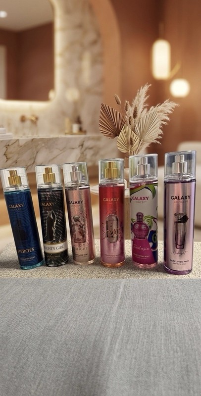 Pack 12 Galaxy Concept Perfumed Mist 250 Ml 8.5 Fl.Oz Fragances