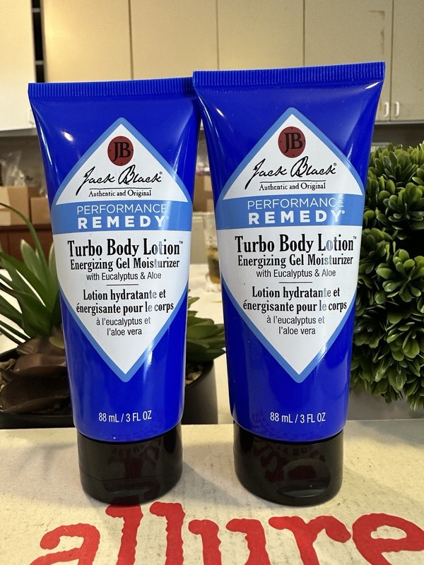 Lot of 2 Jack Black Performance Remedy Turbo Body Lotion 88 ml / 3 fl oz. – New!