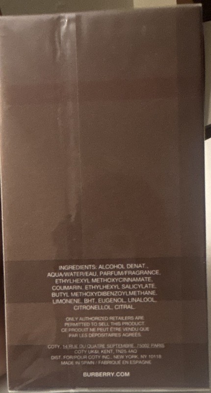 Burberry London for Men Eau de Toilette Spray 3.3 fl oz Regular Size gallery