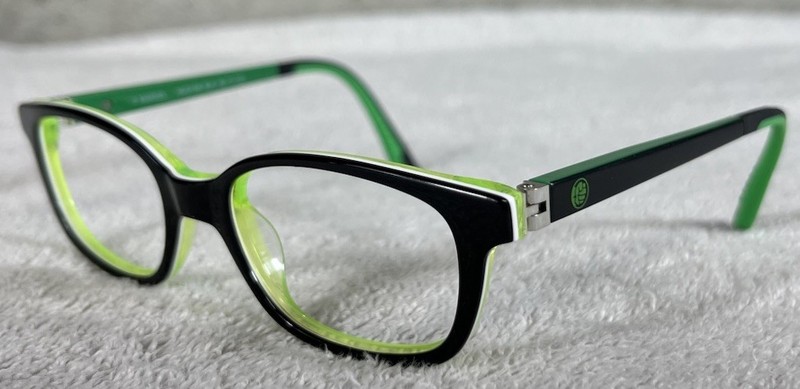 Marvel KIDS Hulk Superhero Green Black Square Eyeglasses Frames HUE1SM 46-17-132