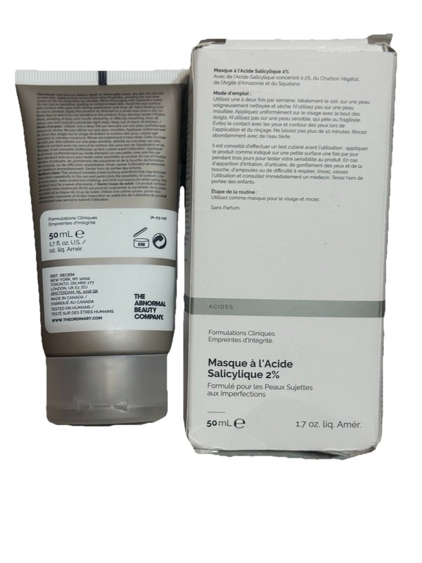 The Ordinary - Salicylic Acid 2% Masque (1.7 fl oz) Exp. 6 Months After Opening gallery
