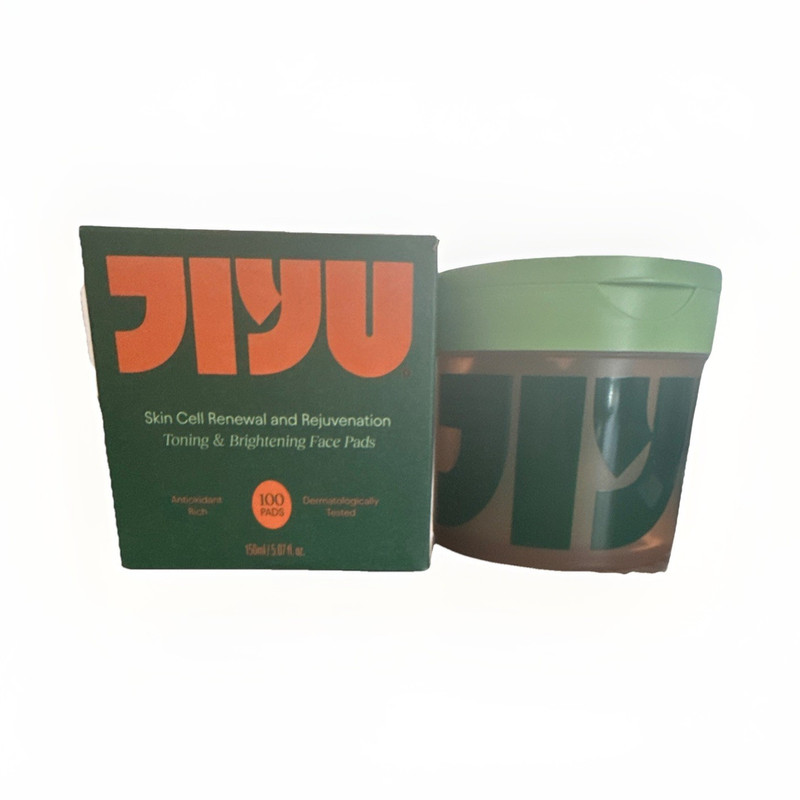 JIYU Rejuvenate Brightening Face Toner Pads Niacinamide 5.07 fl oz 100ct BNIB