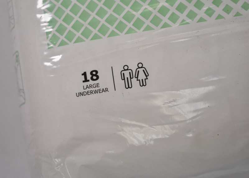 McKesson Pull On Disposable Underwear Large Size Ultra Absorbency 18 Pack gallery