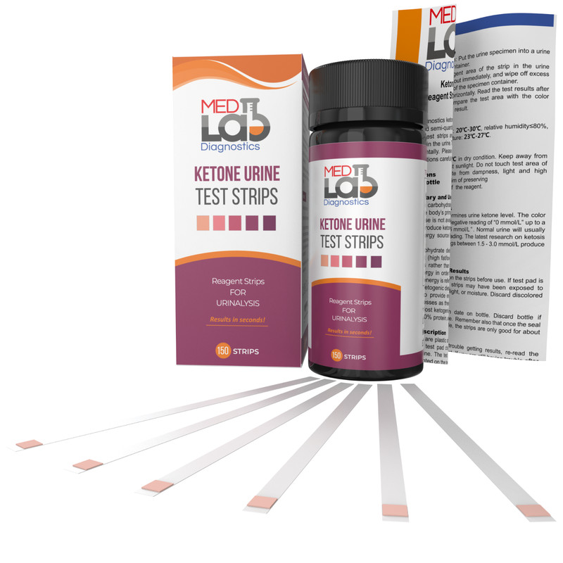 Ketone Urine Test Strips for Keto (150 ct) Ketosis Testing gallery