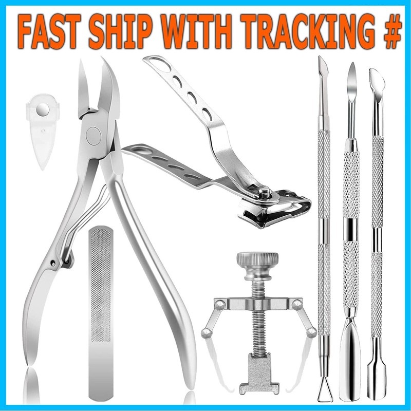 Professional Ingrown Toenail Tool Kit Toe Nail Clipper Set For Pedicure Manicure