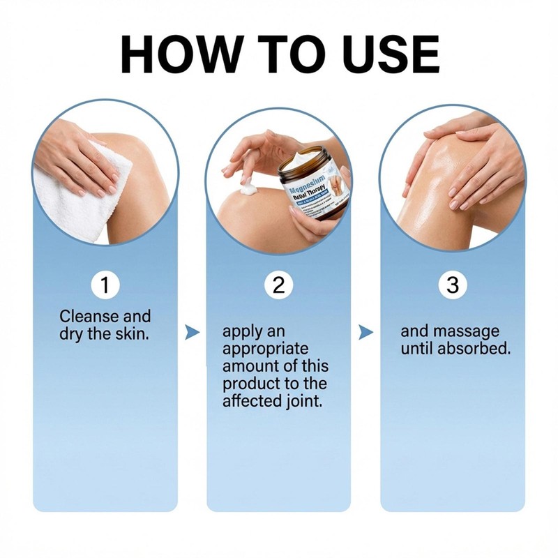 Magnesium Pain Relief Cream, Joint & Bone Therapy Cream gallery