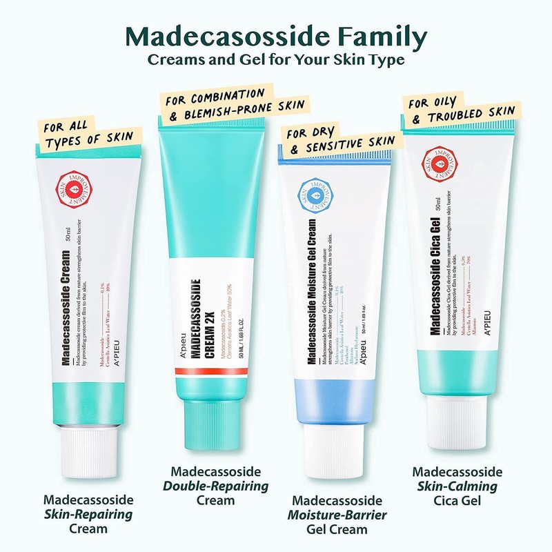 A'PIEU Madecassoside Cream 2X (1.69 fl oz) - for Combination and Blemish-Pron... gallery