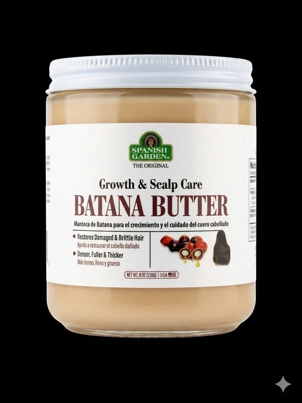 Spanish Garden Batana Butter Growth & Scalp Care 8 OZ.