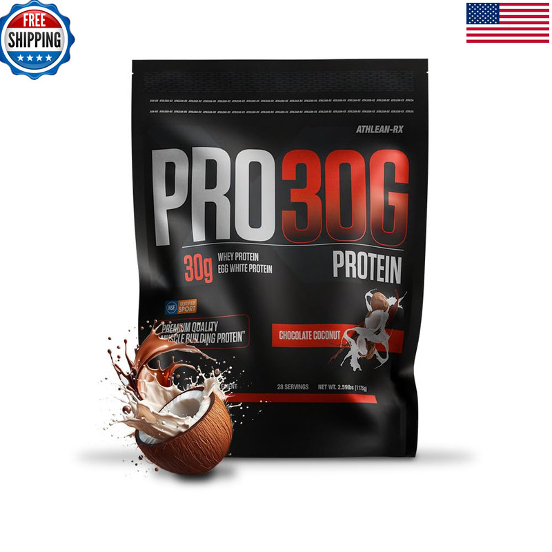 Athlean-Rx Athlean-X Pro-30G Premium Whey Protein Isolate Powder Chocolate