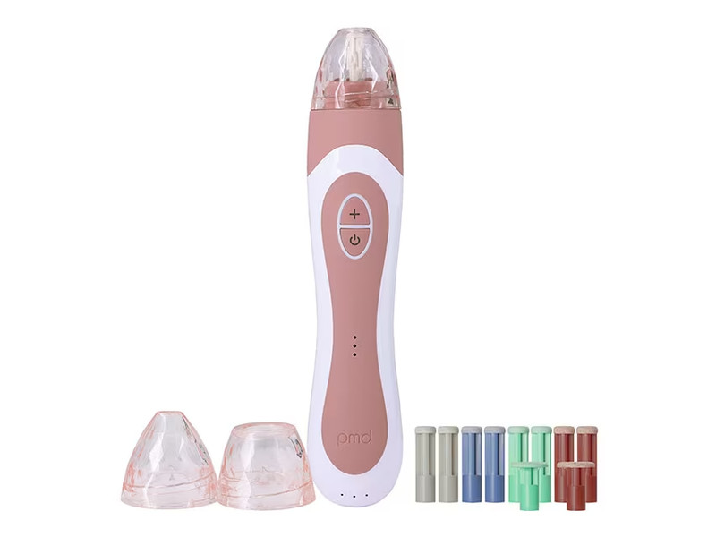 PMD Personal Microderm Elite Pro – Professional Facial Exfoliation Device Rose