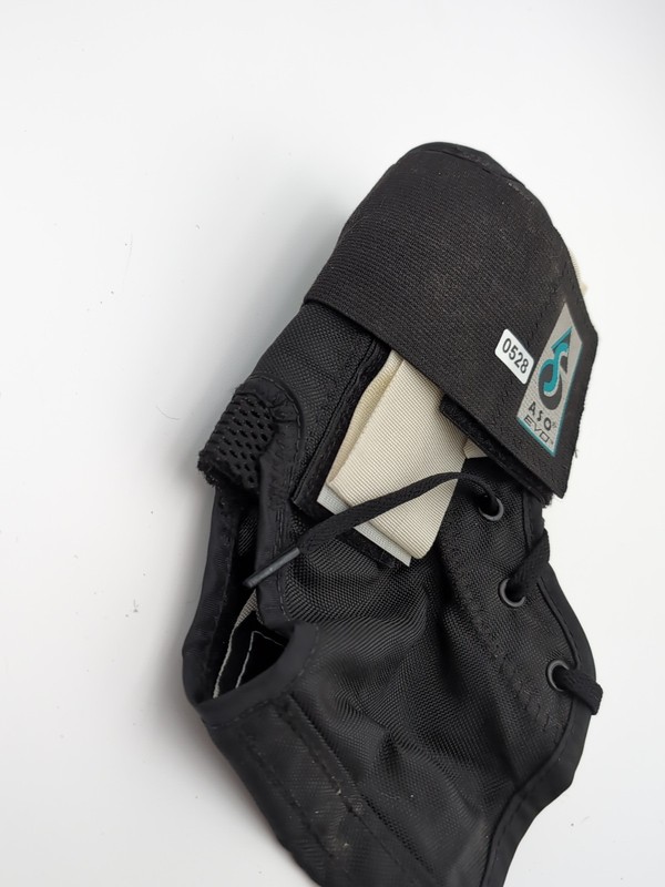 ASO Ankle Stabilizer Orthosis EVO Speed Lacer, Black, Large gallery