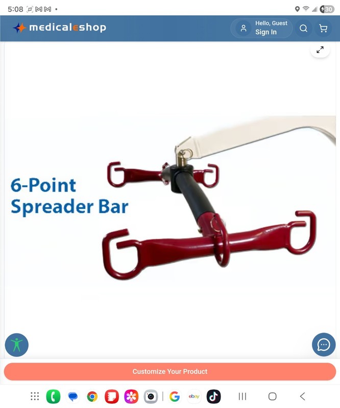 Span America F500P Full Body Power Patient Lift gallery