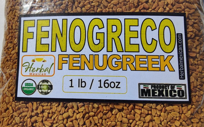 Fenogreco Semilla Entero Alholva Organic Fenugreek Seed Whole trigonella foenum gallery