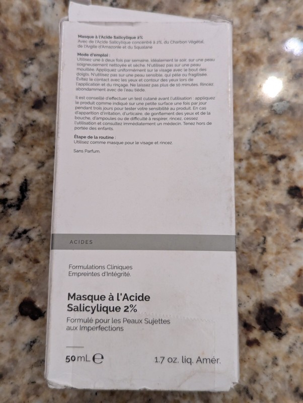 The Ordinary Salicylic Acid 2% Masque for Blemish-Prone Skin 1.7 fl oz gallery