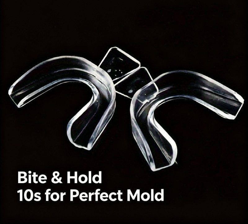 2Pcs Boil & Bite Dental Trays for Custom Fit Oral Care & Grinding Relief gallery