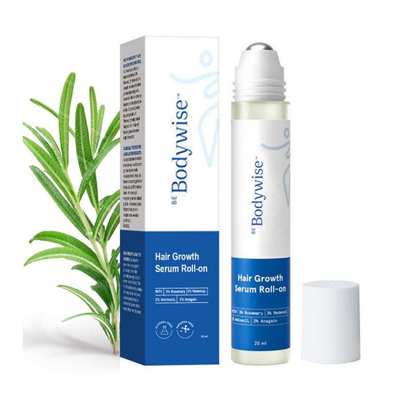 Be Bodywise Advanced Hair Density Roll-On Scalp Serum for Reduced Hair Fall 25ml