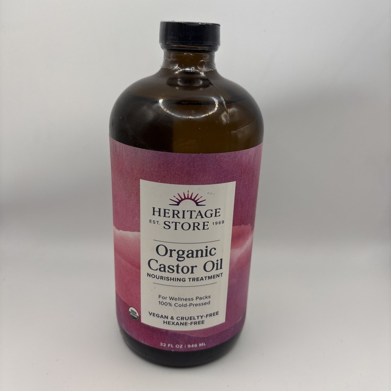 Organic Castor Oil 32 fl oz 946 ml Exp 12/27