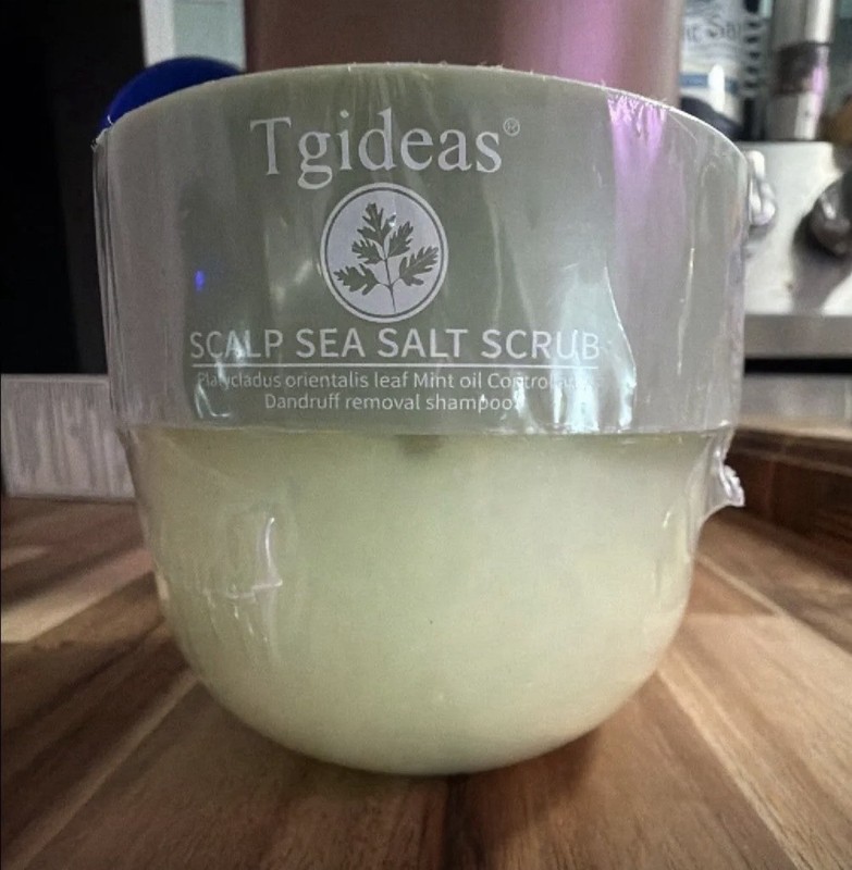 Tgideas Scalp Sea Salt Scrub