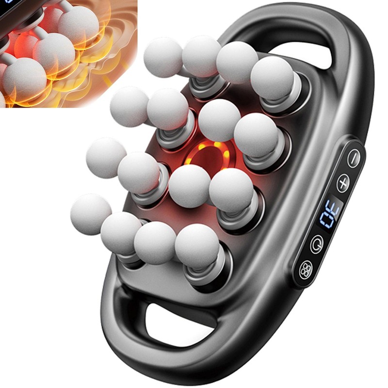 Fitness Muscle Electric Relax Massager Gun Tissue Body Back Shoulders Legs Foot