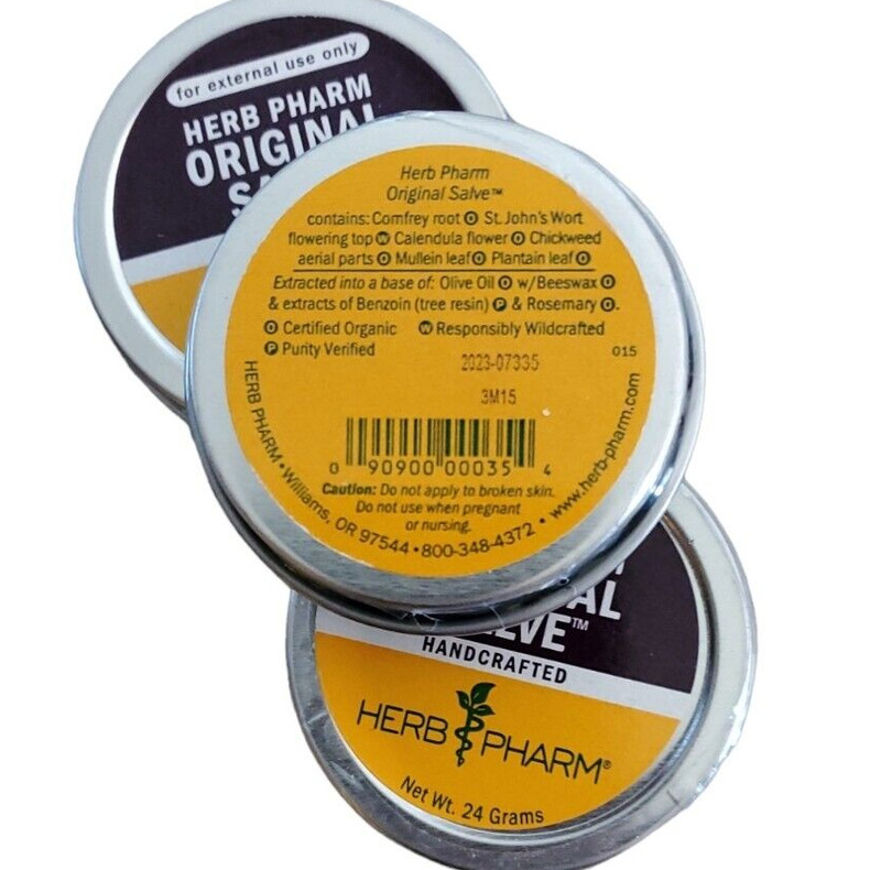 3 Pack, Original Salve Herb Pharm (24 grams EACH), 3 PACK gallery