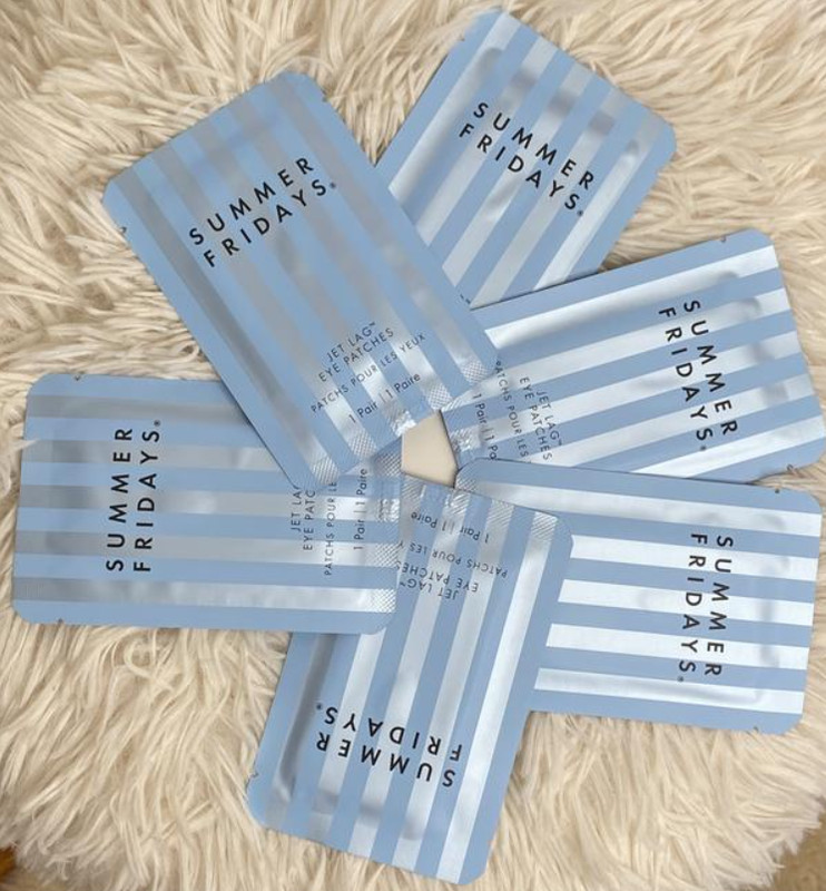 NIB 100% Authentic Summer Fridays Jet Lag Eye Patches,6 pairs gallery