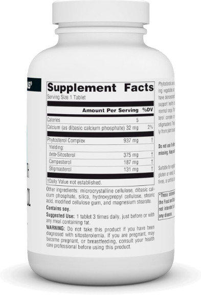 Beta Sitosterol| Plant Sterols|120 Capsules |375 Mg PER SERVI | Beta Sitosterol gallery