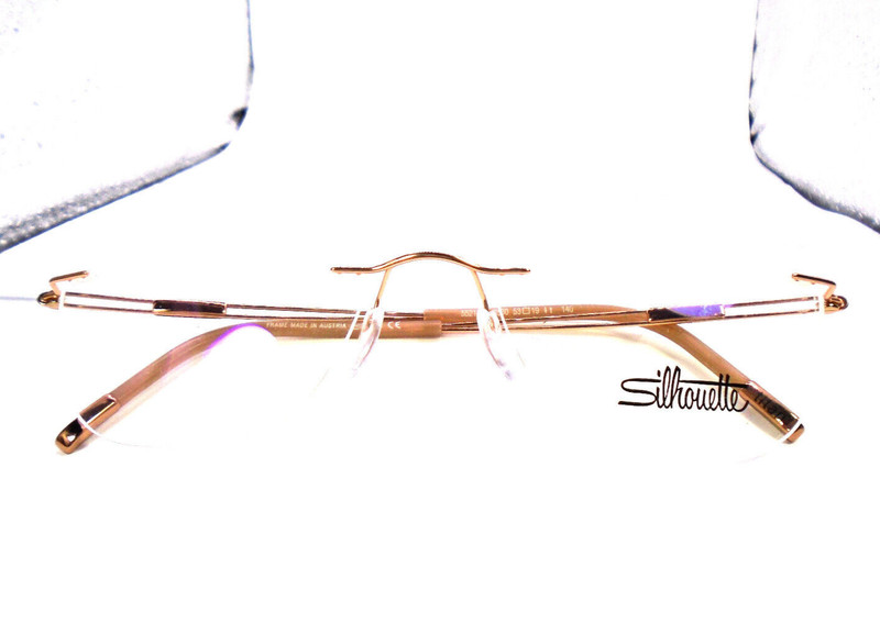 Silhouette 5521 EU 3530 Rose Gold 53-19-140 Titan Womens Eyeglass Frames Austria