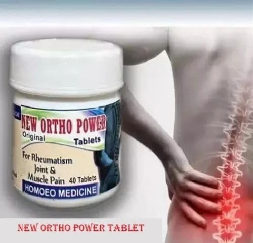 Ortho Power Tablet (24 x 40 Unit) Natural for Muscle & Joint pain relief gallery