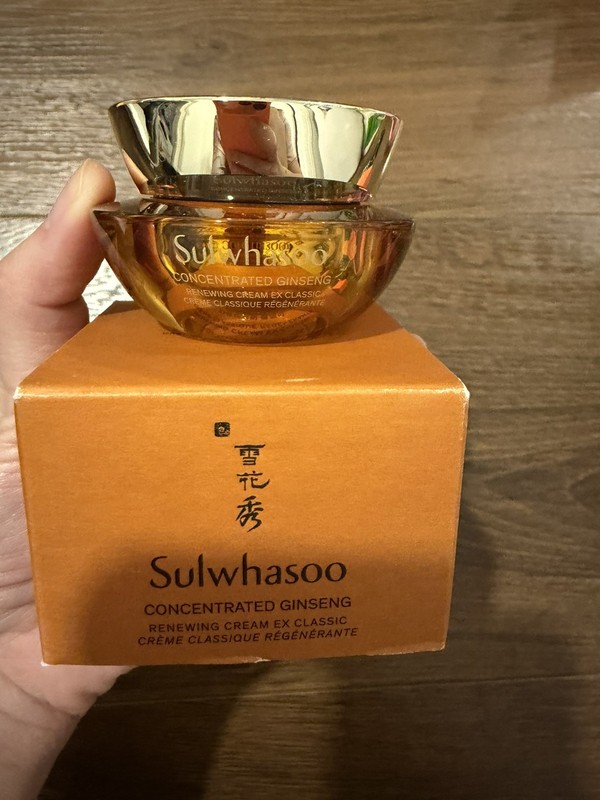 Set Of 2 Sulwhasoo Concentrated Ginseng Renewing Cream EX Classic 10ml Each