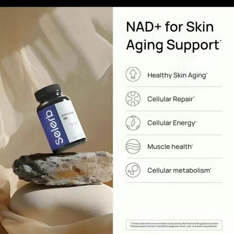 Selerb NADGENIE NAD+ for Men 30ct CoQ10 Energy Prostate Support Supplement gallery
