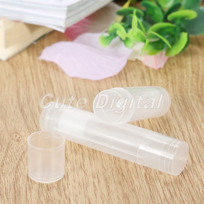5ML Empty Cosmetic Lip Balm Tube Bottle Container Lipstick 5/10/20/50/100pcs
