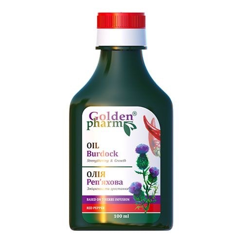 Oil Burdock with Red Pepper 100 ml | Масло Репяховое с перцем