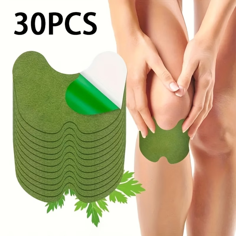 30pcs, Mugwort Knee Joint Patch, Spinal Hot Moxibustion Patch