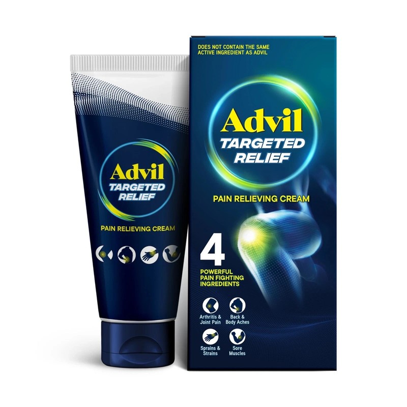 11/27 Advil Targeted Relief Pain Relieving Cream, Up to 8 Hours of Powerful Reli
