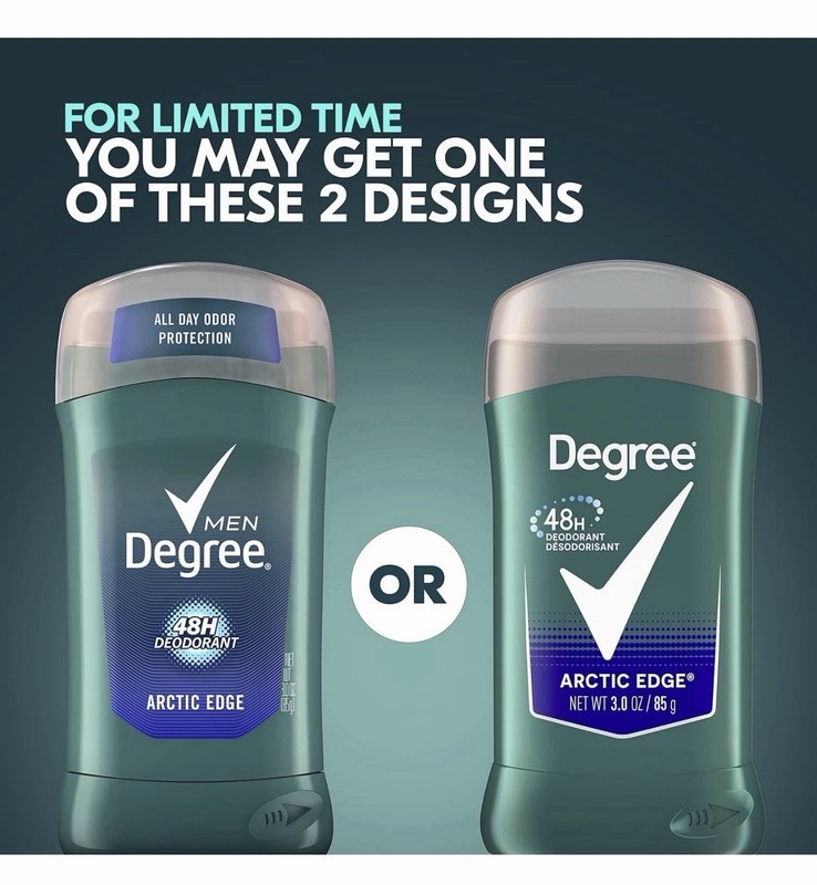 Degree Men Extra Fresh Deodorant, Arctic Edge, 3 Ounce (Pack of 6)... gallery