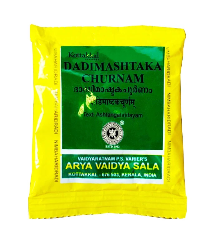 10 x Kottakkal Ayurveda Dadimashtaka Churnam 10g pack free shipping