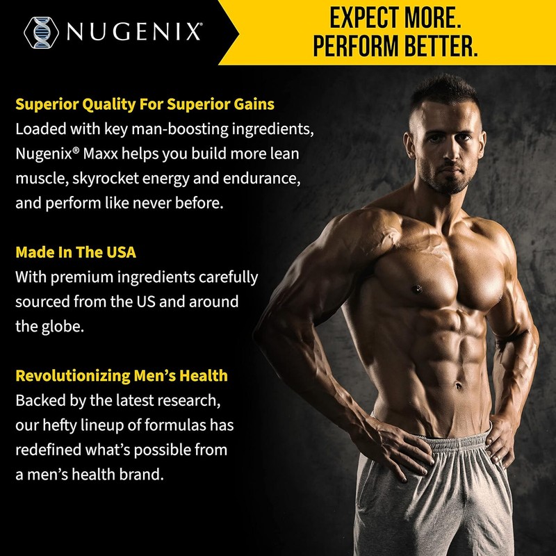 NUGENIX TOTAL-T MAXX - Testosterone Booster, Energy, Muscle Strength and Growth gallery