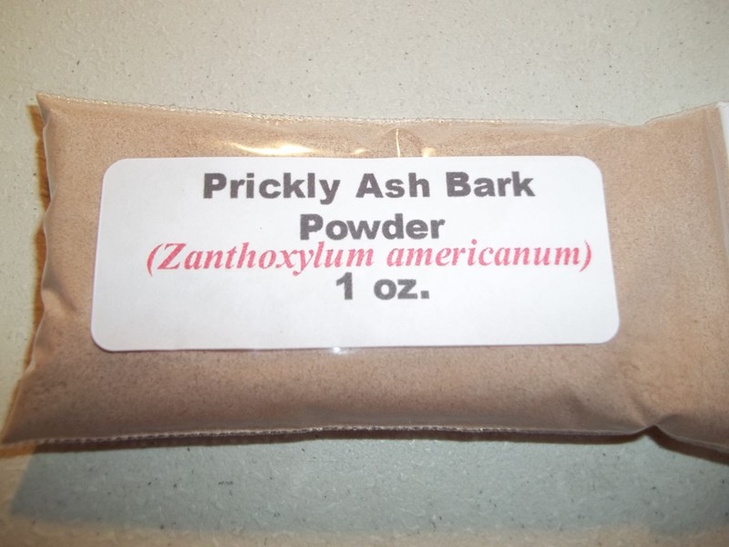 1 oz. Prickly Ash Bark Powder (Zanthoxylum americanum)