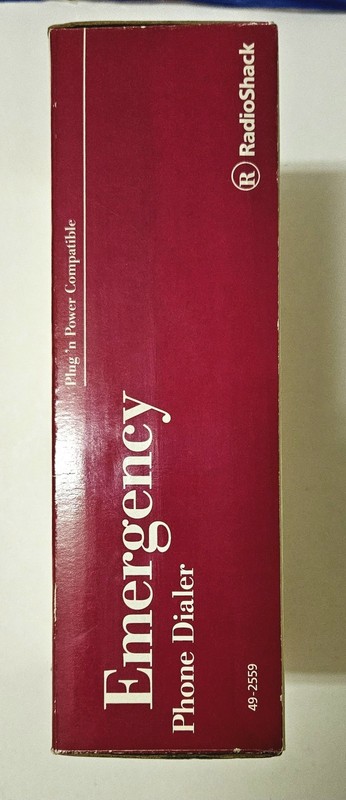 RADIO SHACK Personal Emergency Phone Dialer 49-2559 w/ Heart Remote Pendant New gallery