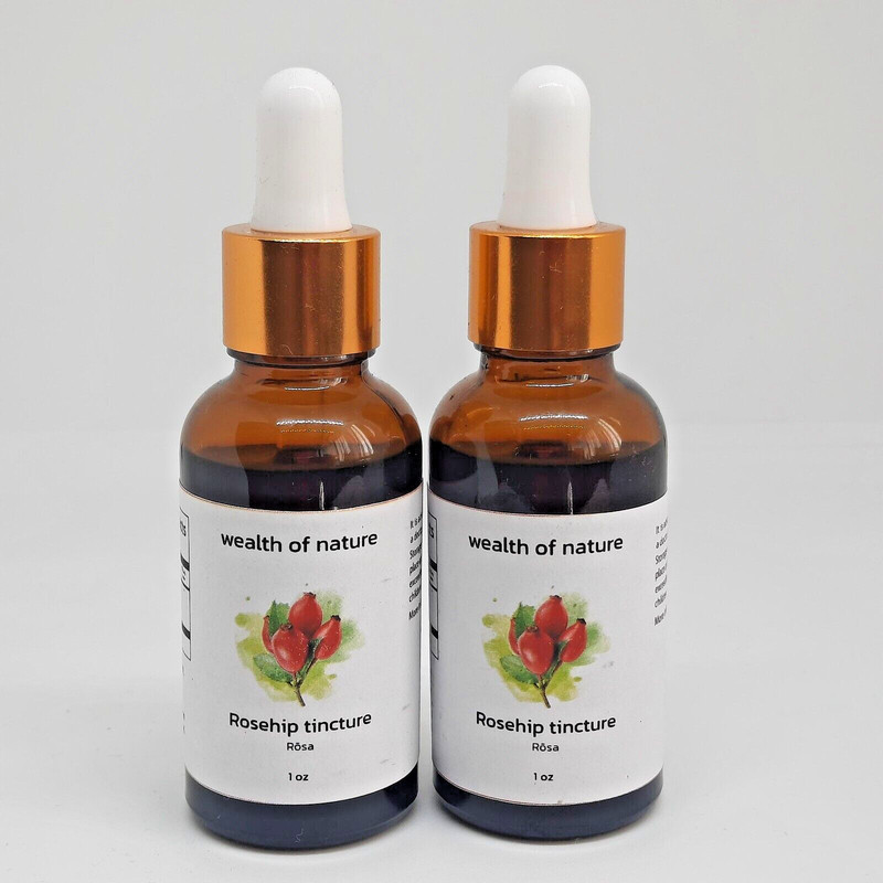 Rosehip tincture 2 oz. Wildcrafted
